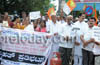 BJP protests against diesel price hike and foreign investment